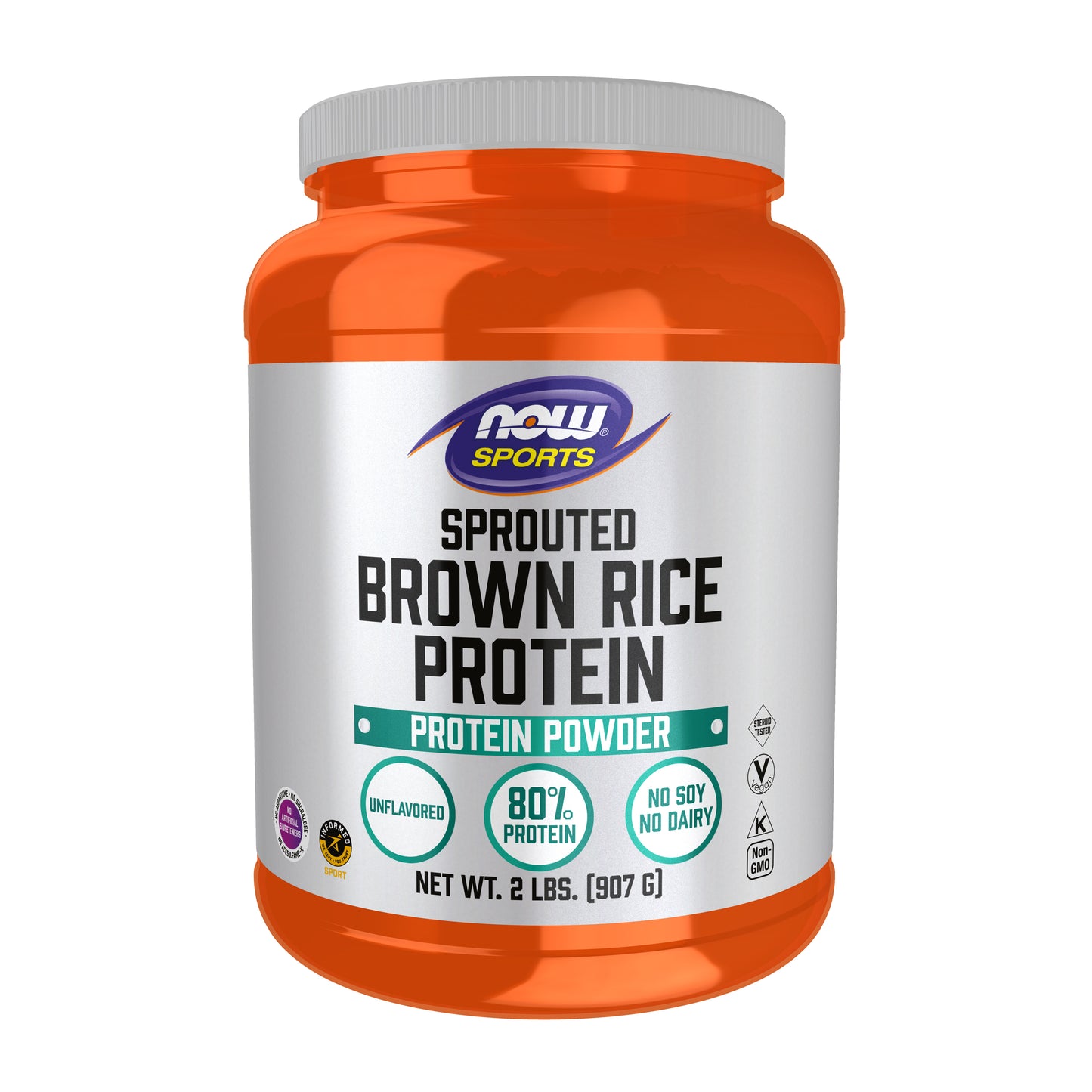 Sprouted Brown Rice Protein - 2 lbs.