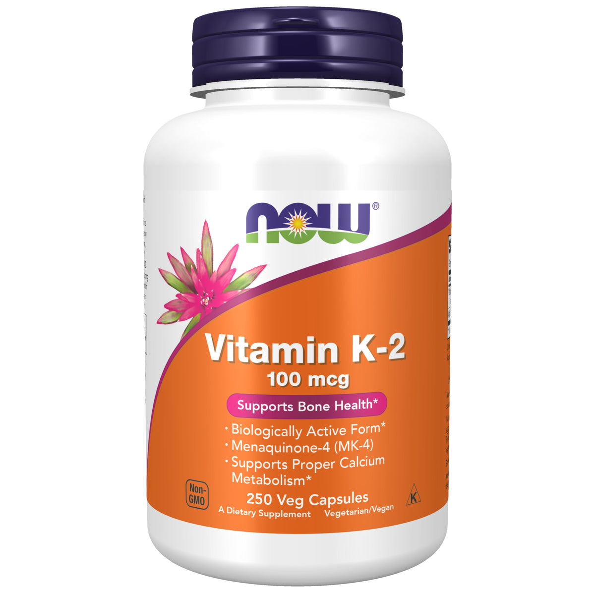 Vitamin K-2 100 mcg - 250 Veg Capsules