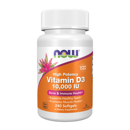 Vitamin D-3 10,000 IU - 240 Softgels