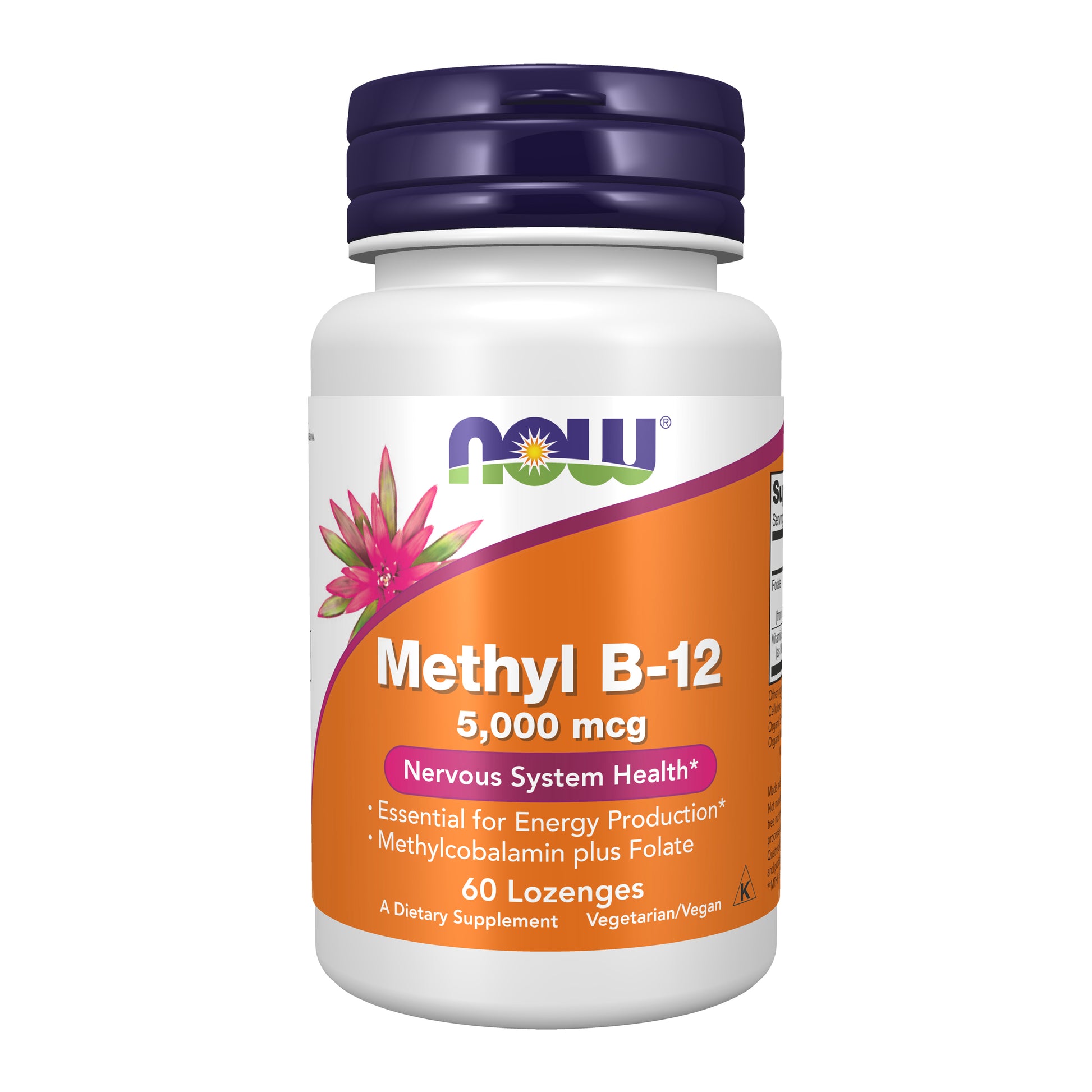 Methyl B-12 5,000 mcg - 60 Lozenges