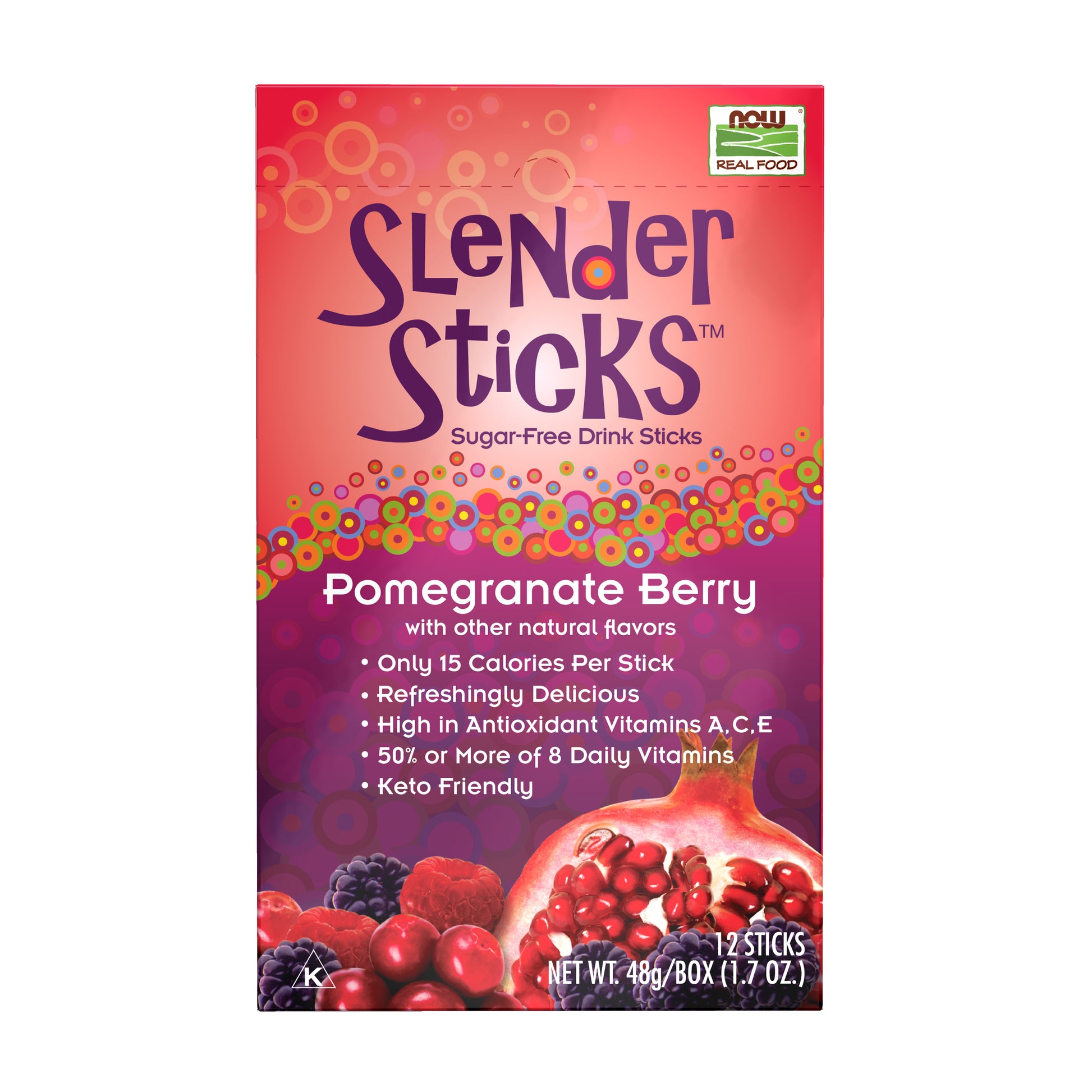 Pomegranate Berry Slender Sticks™ - 12/Box