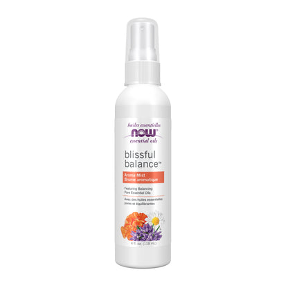 NOW Essential Oils,  Blissful Balance™ Aroma Mist featuring Balancing Pure Essential Oils