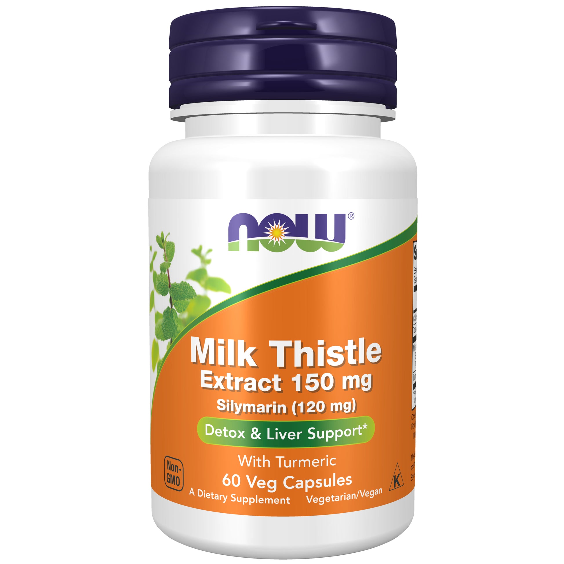 Milk Thistle Extract 150 mg Silymarin (120 mg) - 60 Veg Capsules