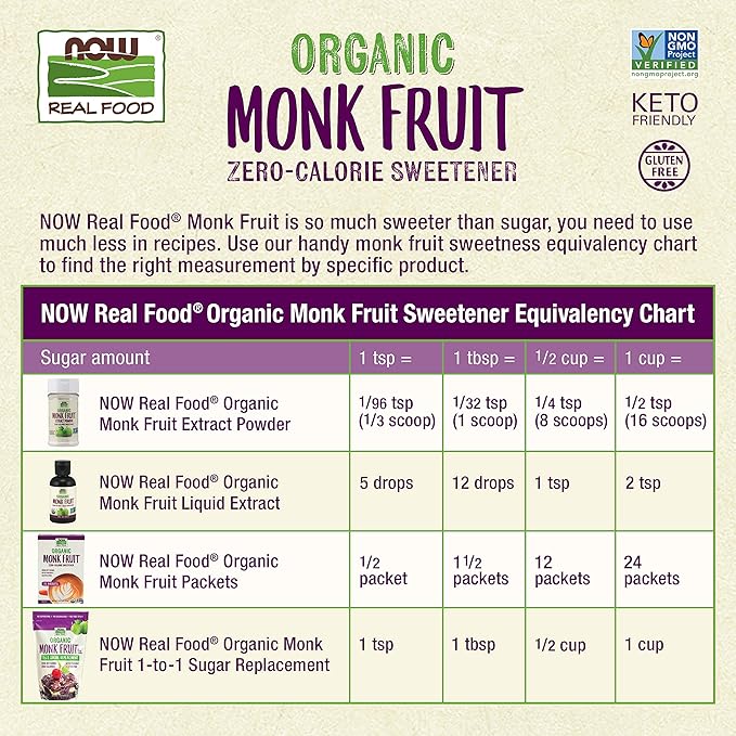 Organic Monk Fruit Sweetener