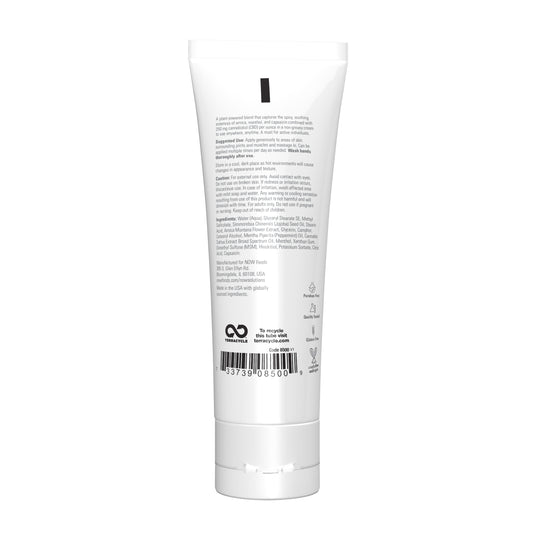 NOW Solutions CBD Joint & Muscle Cream tube with 1,000 mg broad spectrum CBD