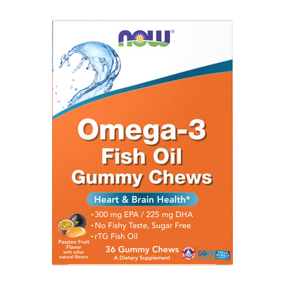 Omega-3 Fish Oil - 36 Gummy Chews
