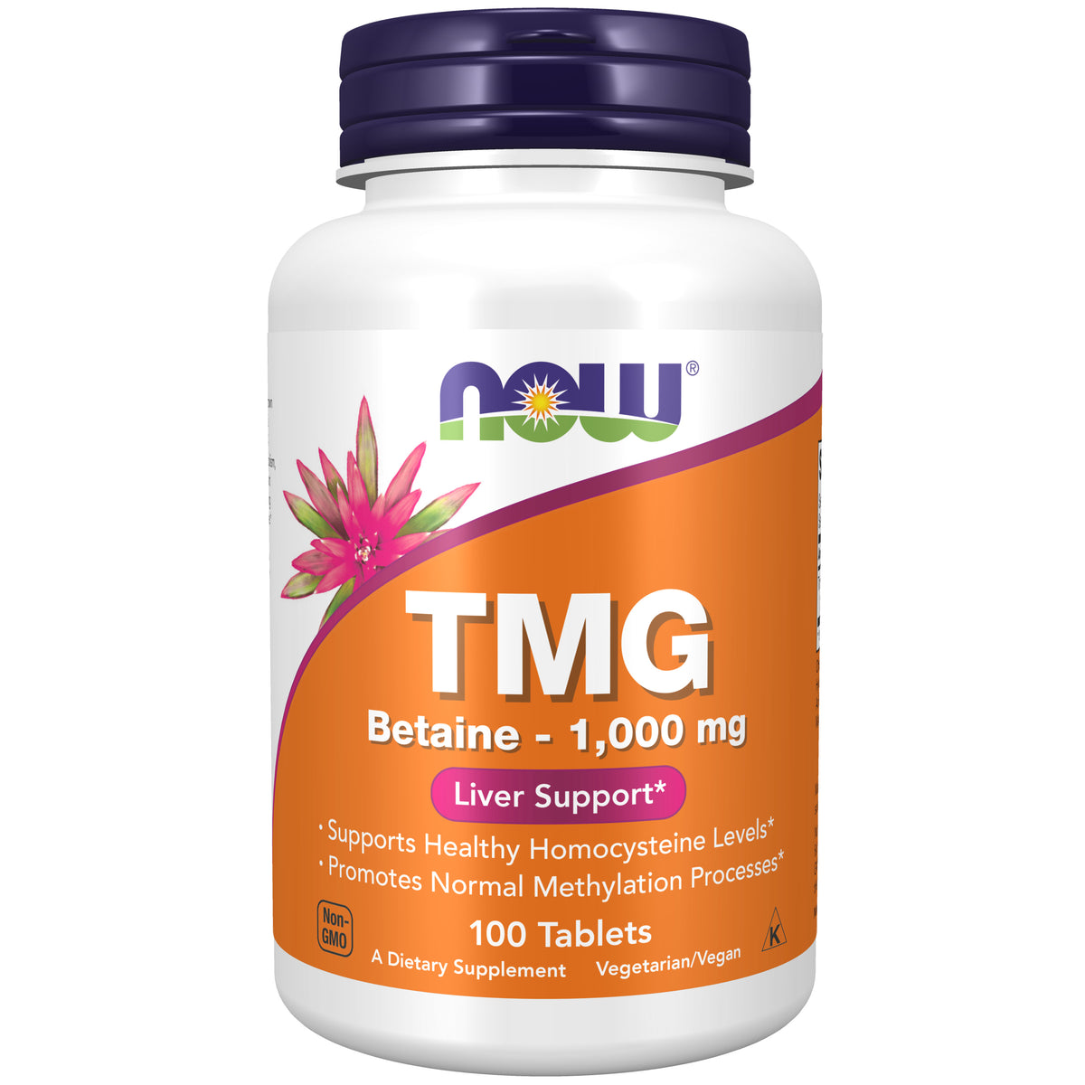 TMG Betaine 1,000 mg - 100 Tablets
