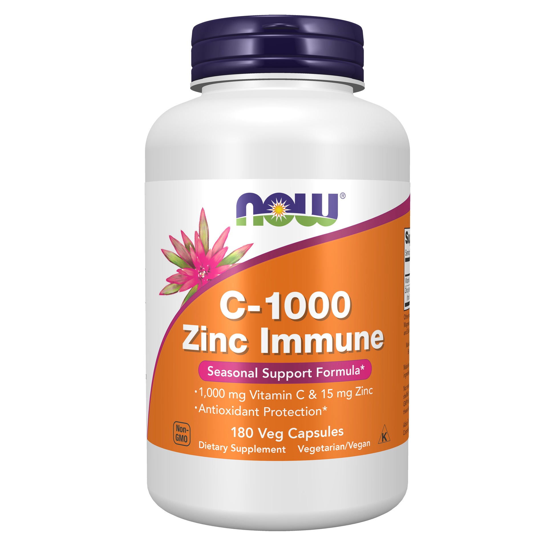 C-1000 Zinc Immune - 180 Veg Capsules