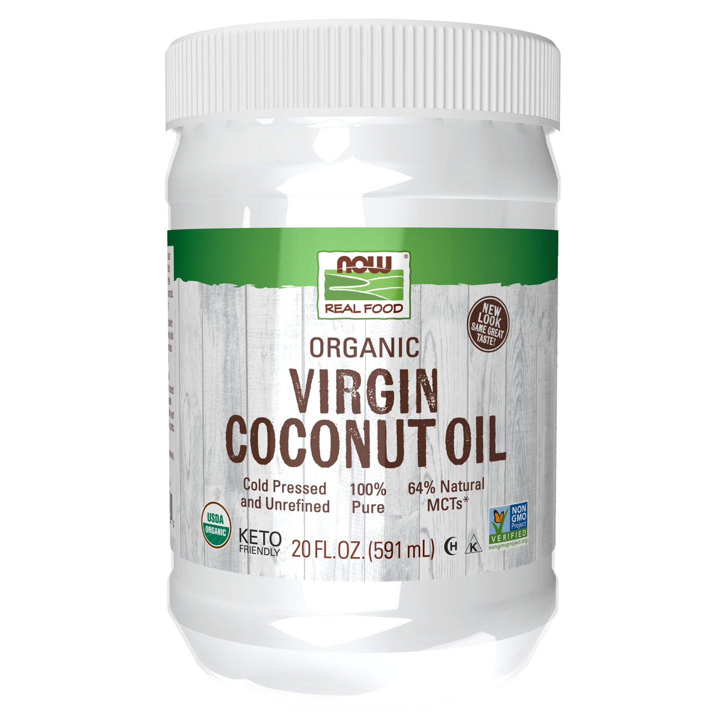 Virgin Coconut Cooking Oil, Organic - 20 fl. oz.