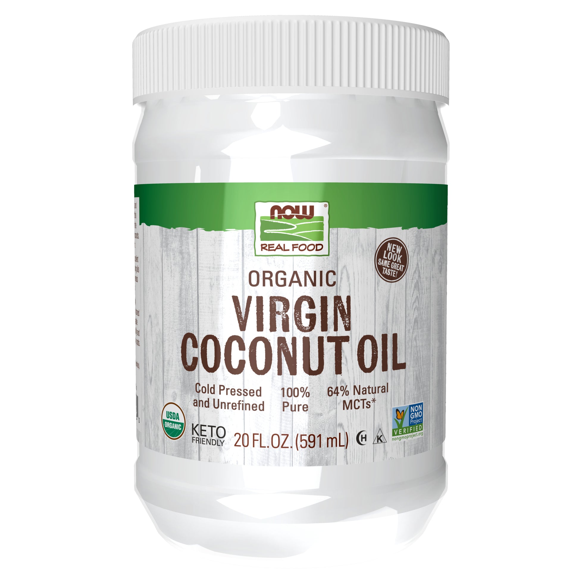 Virgin Coconut Cooking Oil, Organic - 20 fl. oz.