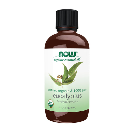 Eucalyptus Globulus Oil, Organic - 4 fl. oz.