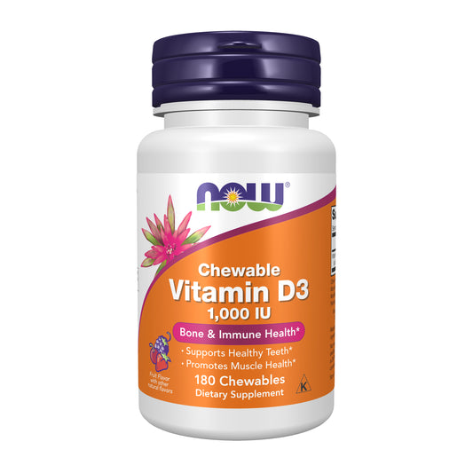 Vitamin D-3 1000 IU - 180 Chewables