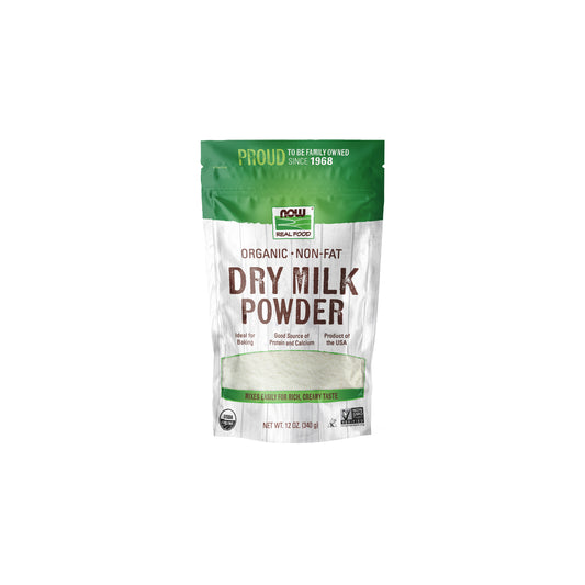 Non-Fat Dry Milk Powder, Organic - 12 oz.