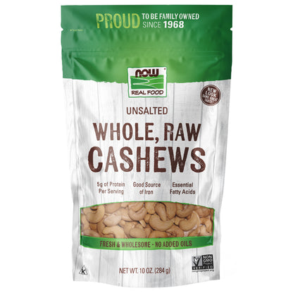Cashews, Whole, Raw & Unsalted - 10 oz