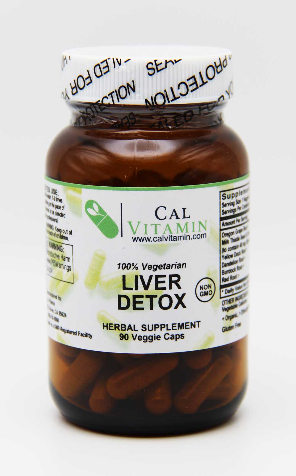 CalVitamin Liver Detox 90 Veggie Caps