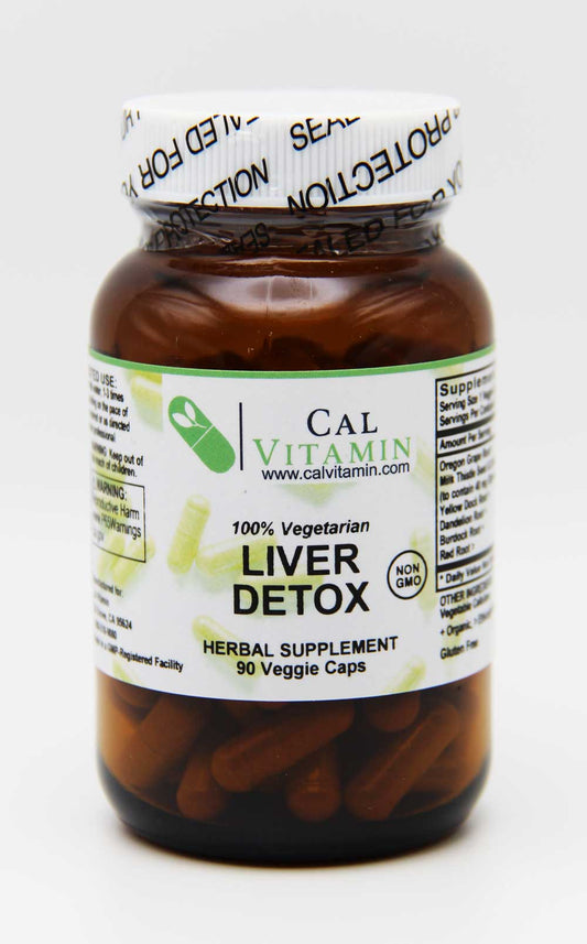 CalVitamin Liver Detox 90 Veggie Caps