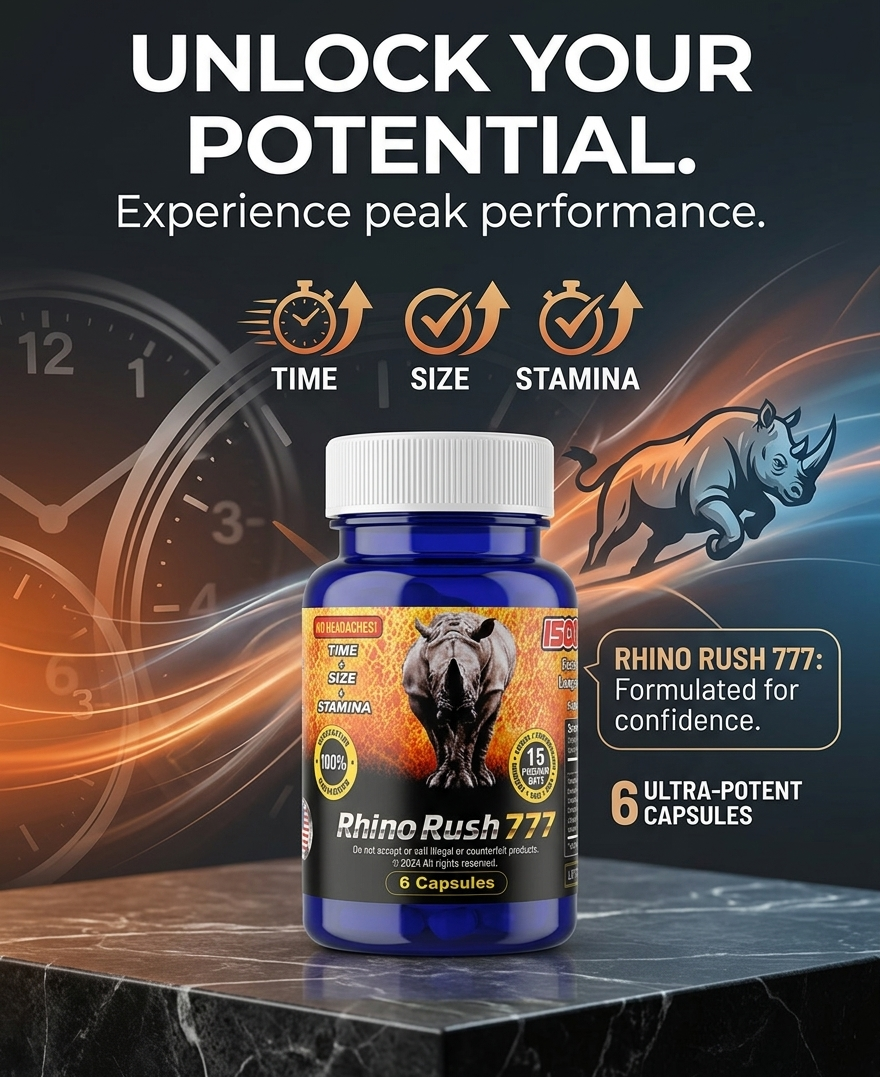 Rush 777 Gold Men's Herbal Vitality Formula