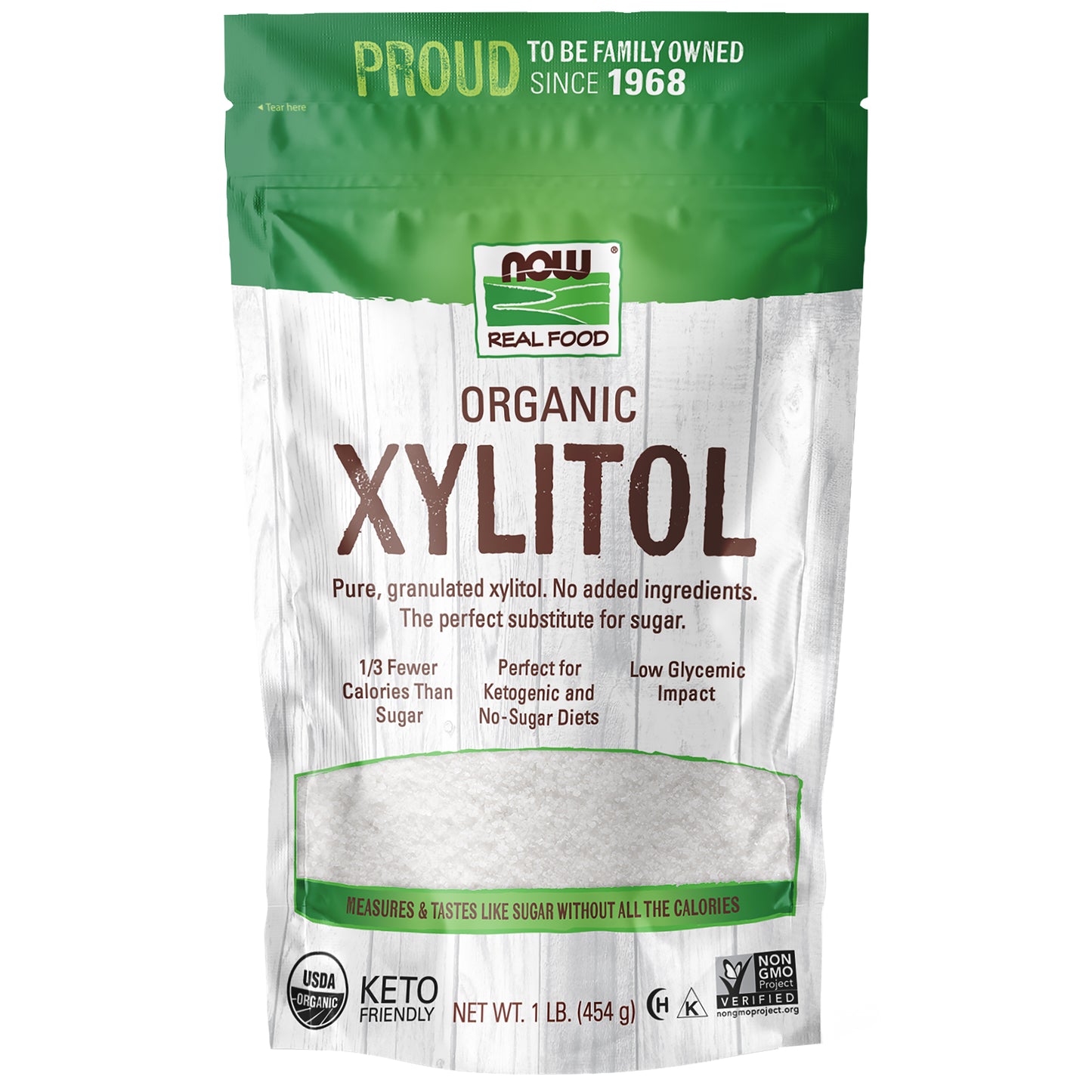 Xylitol, Organic - 1 lb.