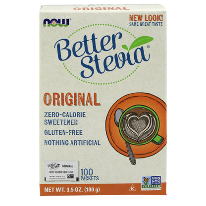 BetterStevia® Packets - 100 Packets/Box