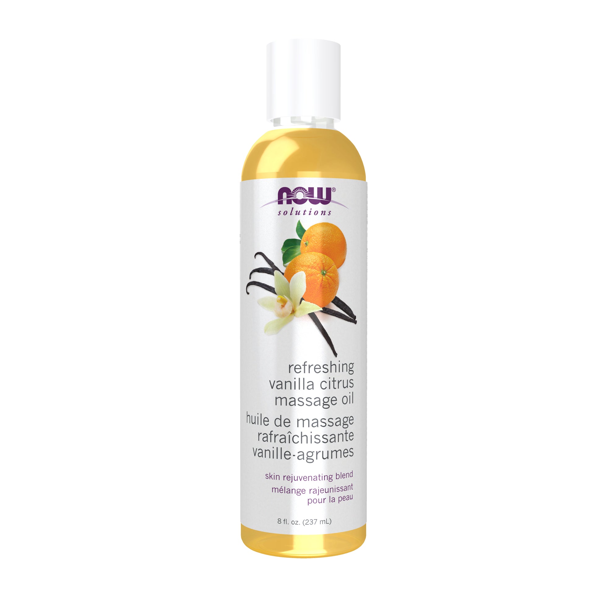 Refreshing Vanilla Citrus Massage Oil - 8 fl. oz.
