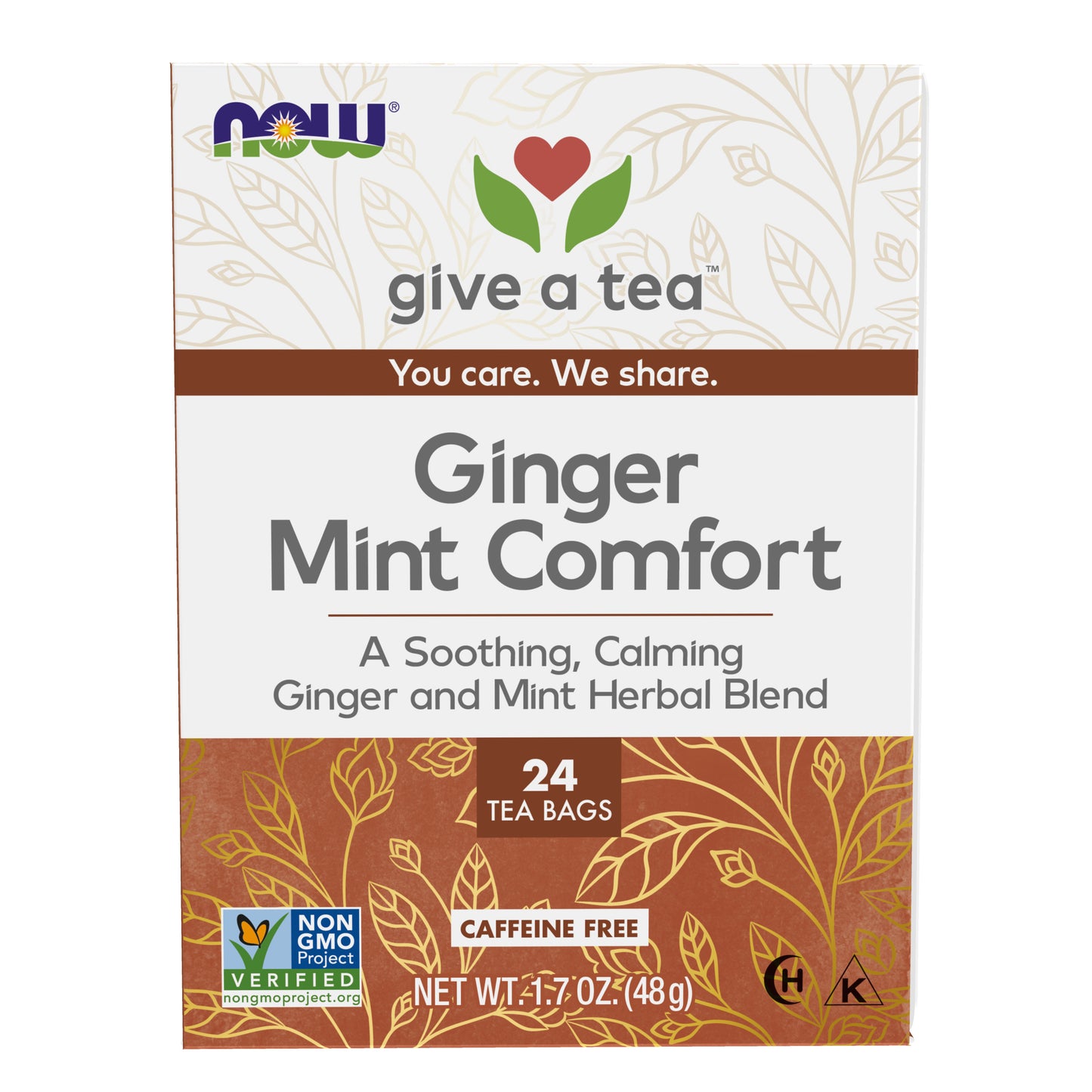 Ginger Mint Comfort Tea - 24 Tea Bags