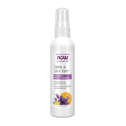 NOW Essential Oils,  Take A Zen Ten™ Aroma Mist Featuring Relaxing Pure Essential Oils
