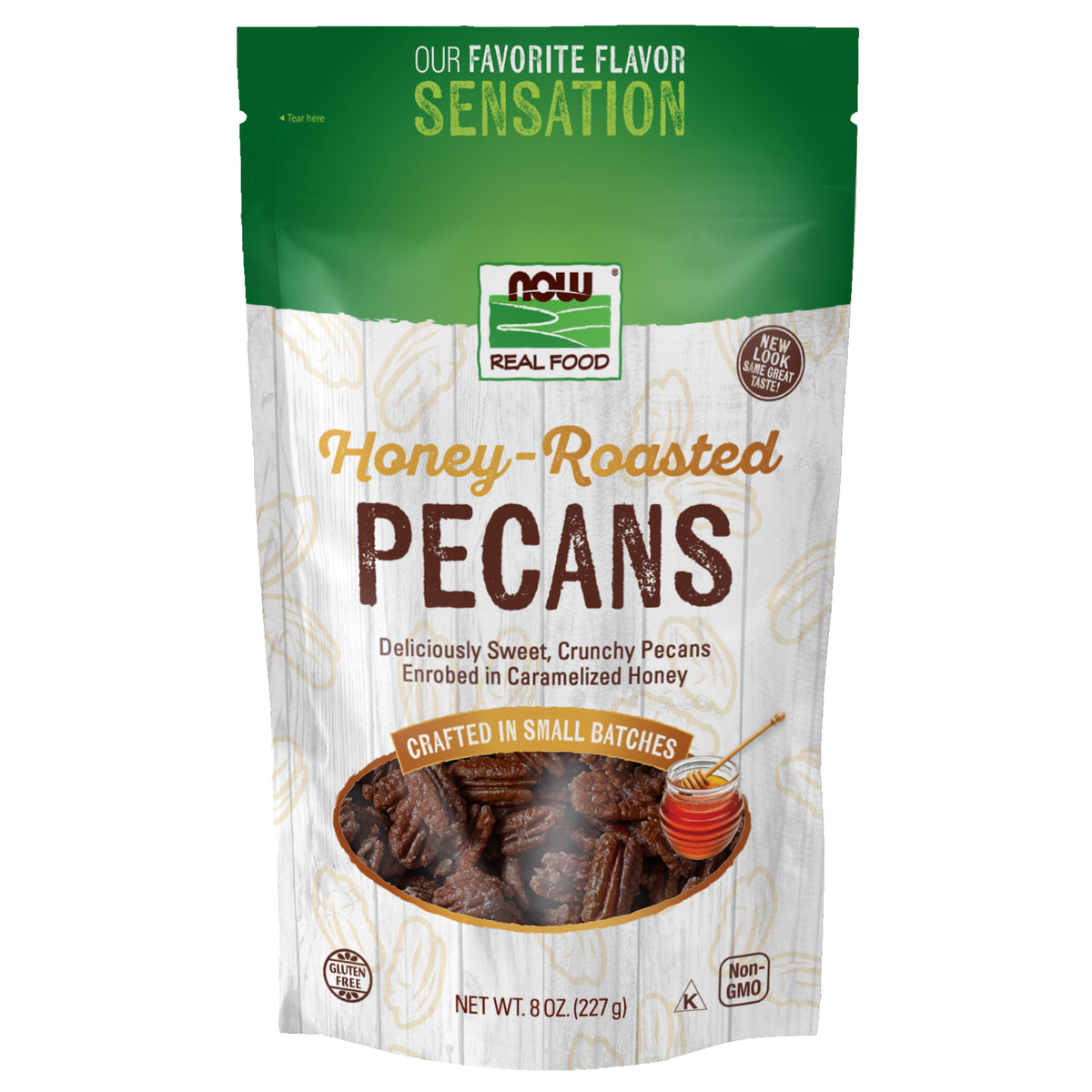 Honey-Roasted Pecans - 8 oz.