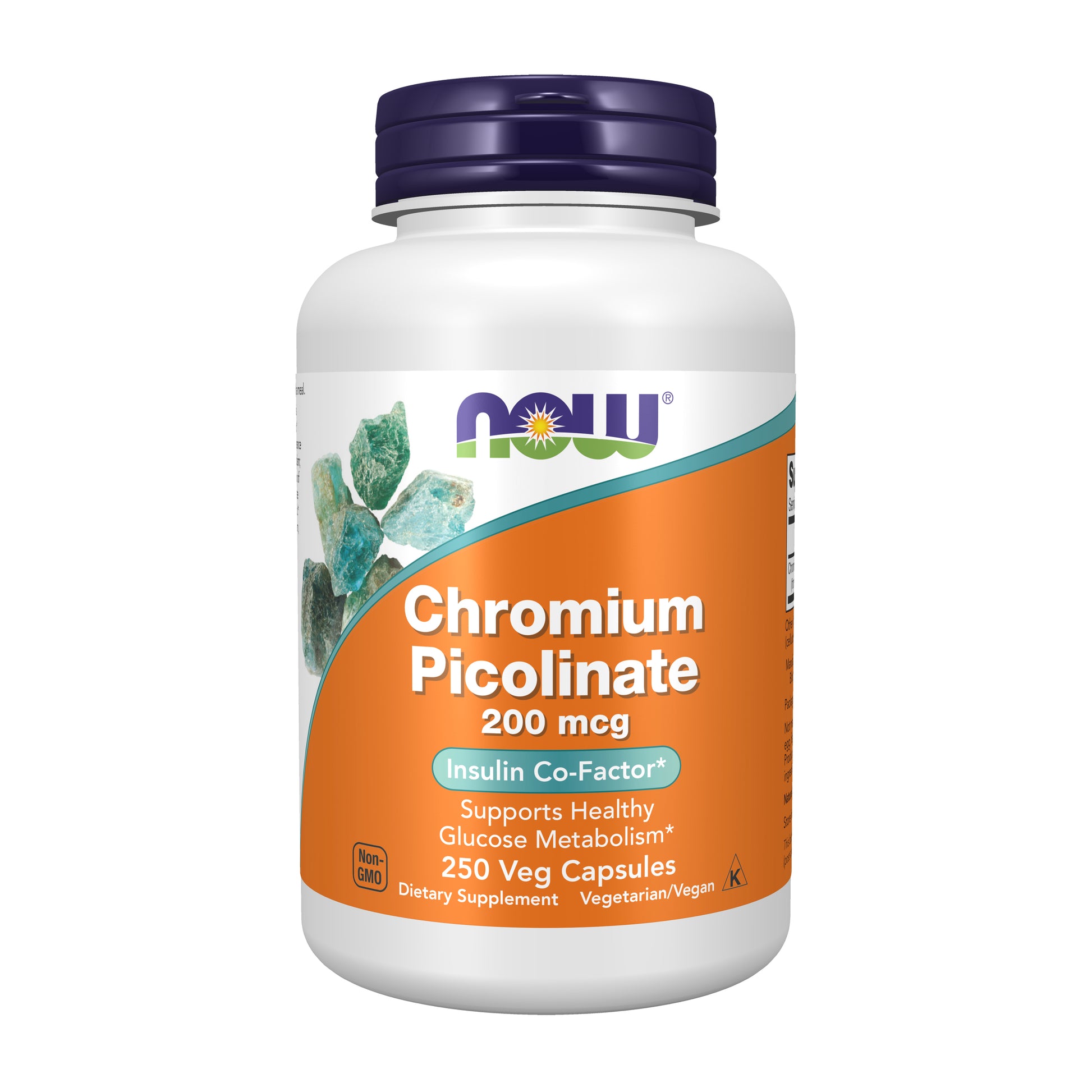 Chromium Picolinate 200 mcg - 250 Veg Capsules