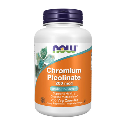 Chromium Picolinate 200 mcg - 250 Veg Capsules