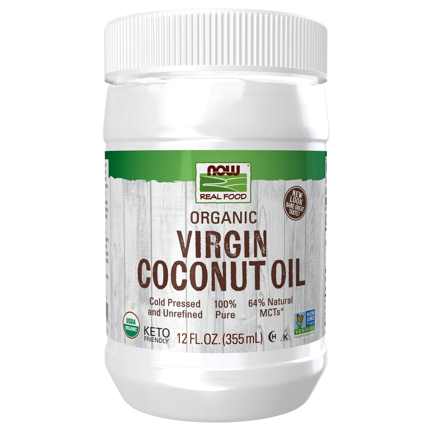 Virgin Coconut Cooking Oil, Organic - 12 fl. oz.