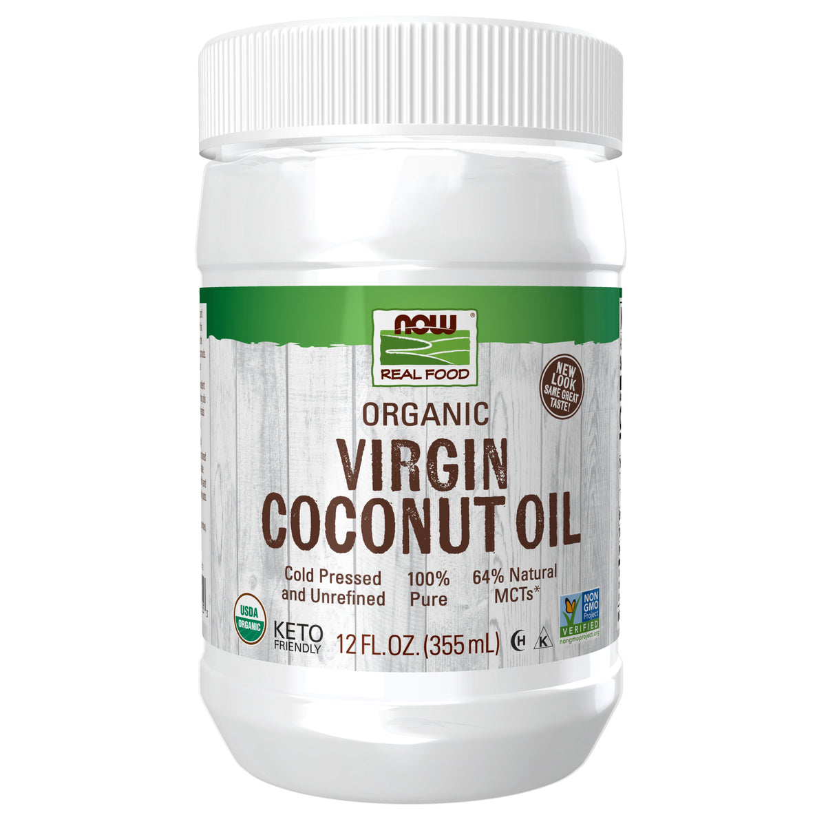 Virgin Coconut Cooking Oil, Organic - 12 fl. oz.