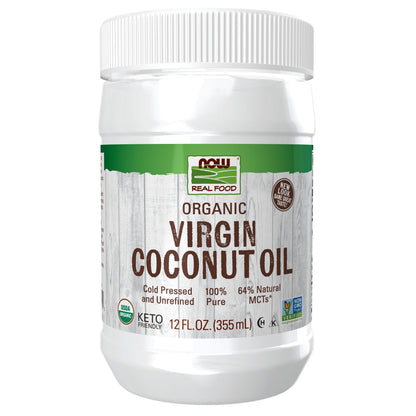 Virgin Coconut Cooking Oil, Organic - 12 fl. oz.