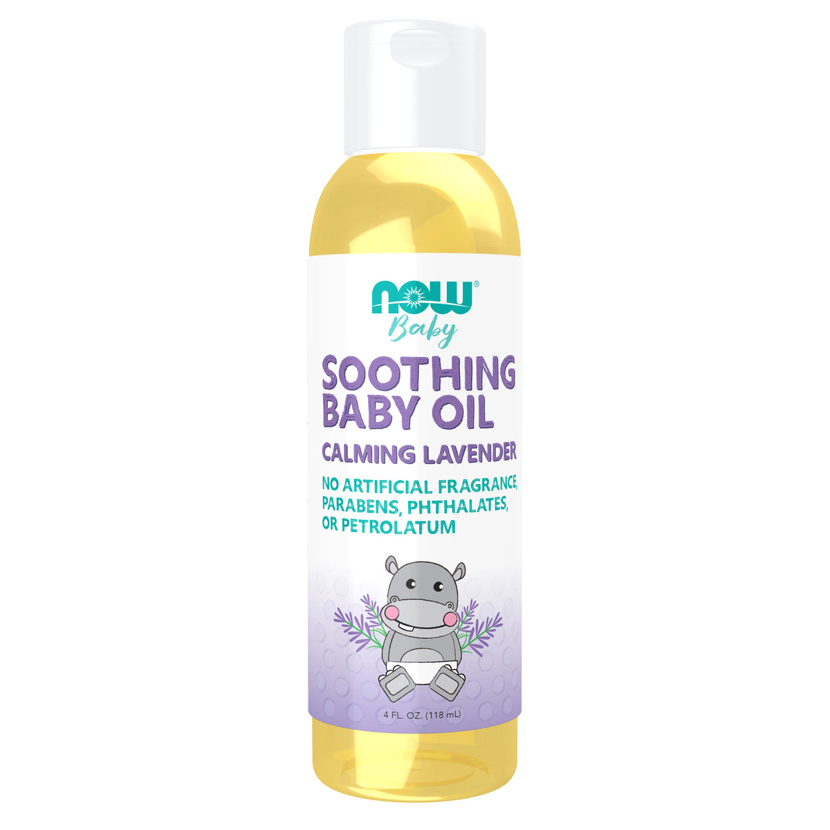 Soothing Baby Oil, Calming Lavender - 4 fl. oz.