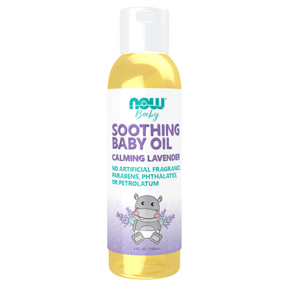 Soothing Baby Oil, Calming Lavender - 4 fl. oz.
