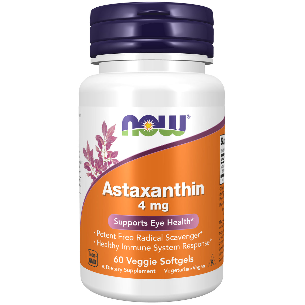 Astaxanthin 4 mg - 60 Veggie Softgels