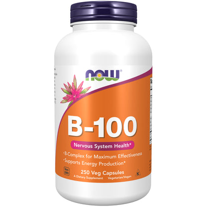 Vitamin B-100 - 250 Veg Capsules