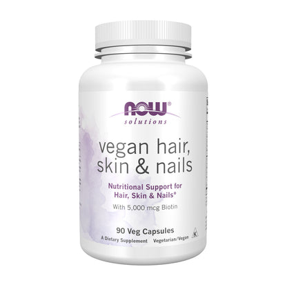 Hair, Skin & Nails, Vegan - 90 Veg Capsules