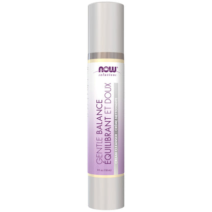 NOW Solutions Gentle Balance, Cream Cleanser, 4 fl oz (118 mL)