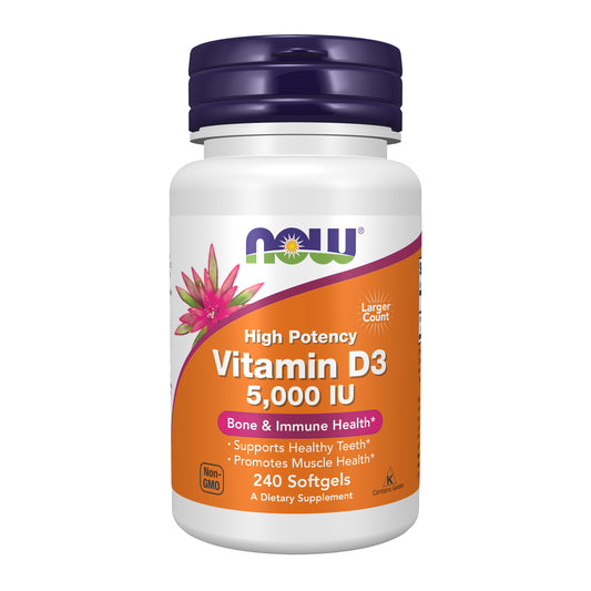 Vitamin D-3 5000 IU - 240 Softgels