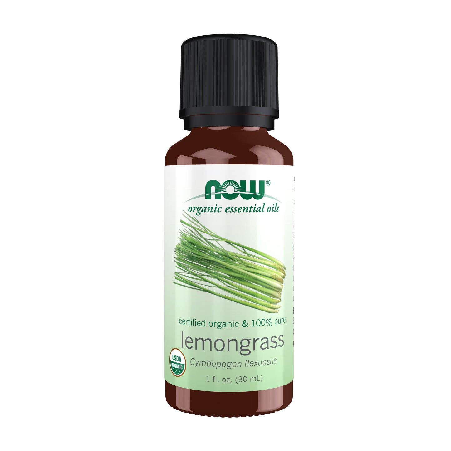 Lemongrass Oil, Organic - 1 fl. oz.