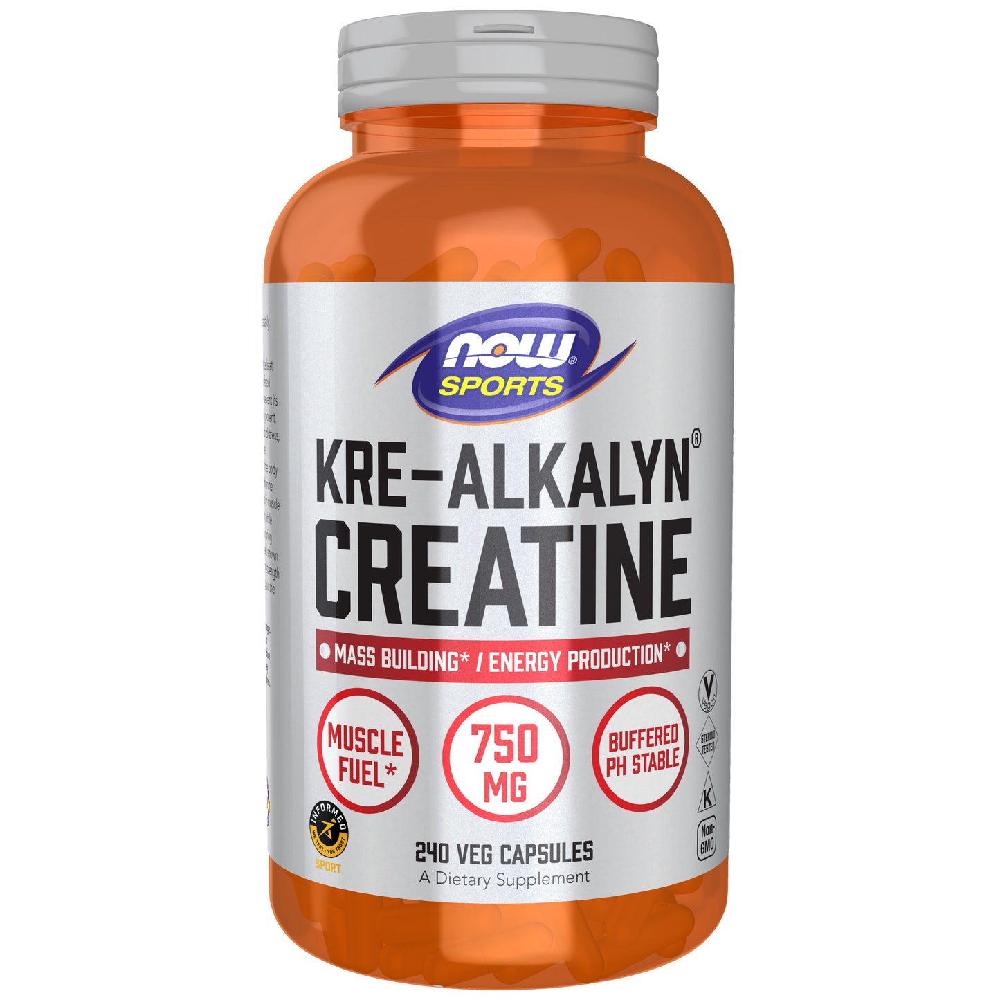 Kre-Alkalyn® Creatine - 240 Veg Capsules