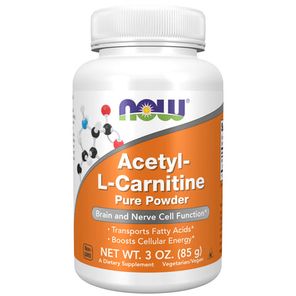 Acetyl-L-Carnitine Pure Powder - 3 oz.