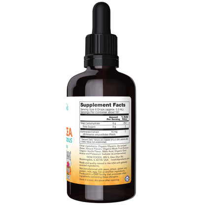 NOW Kids Liquid Echinacea Orange U Delicious 2 fl oz
