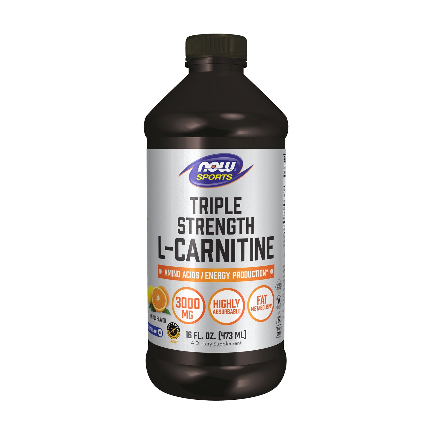 L-Carnitine, Triple Strength Liquid - 16 fl. oz.