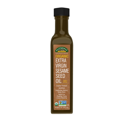 Extra Virgin Sesame Seed Oil, Organic - 8.45 fl. oz.