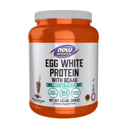 Egg White Protein, Creamy Chocolate Powder - 1.5 lbs.