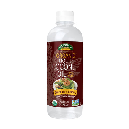 Liquid Coconut Cooking Oil, Organic - 16 fl. oz.