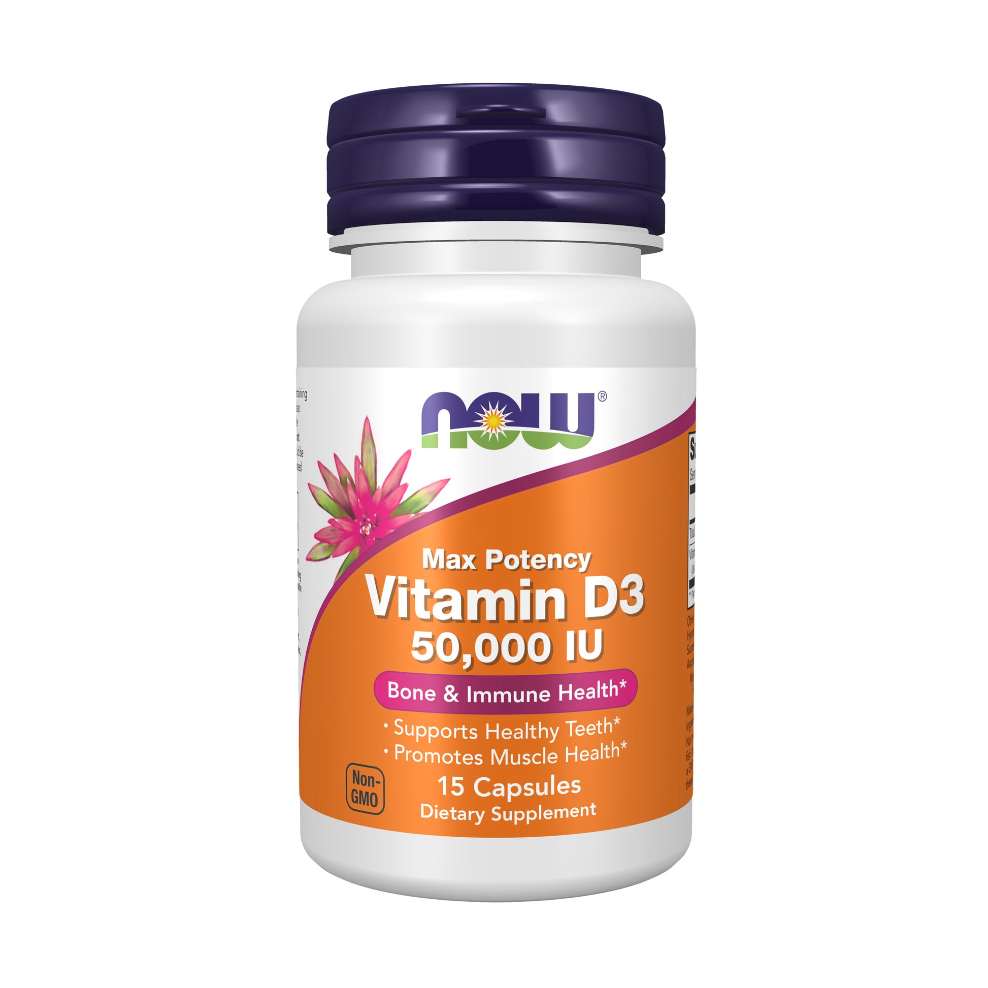 Vitamin D-3 50,000 IU - 15 Veg Capsules