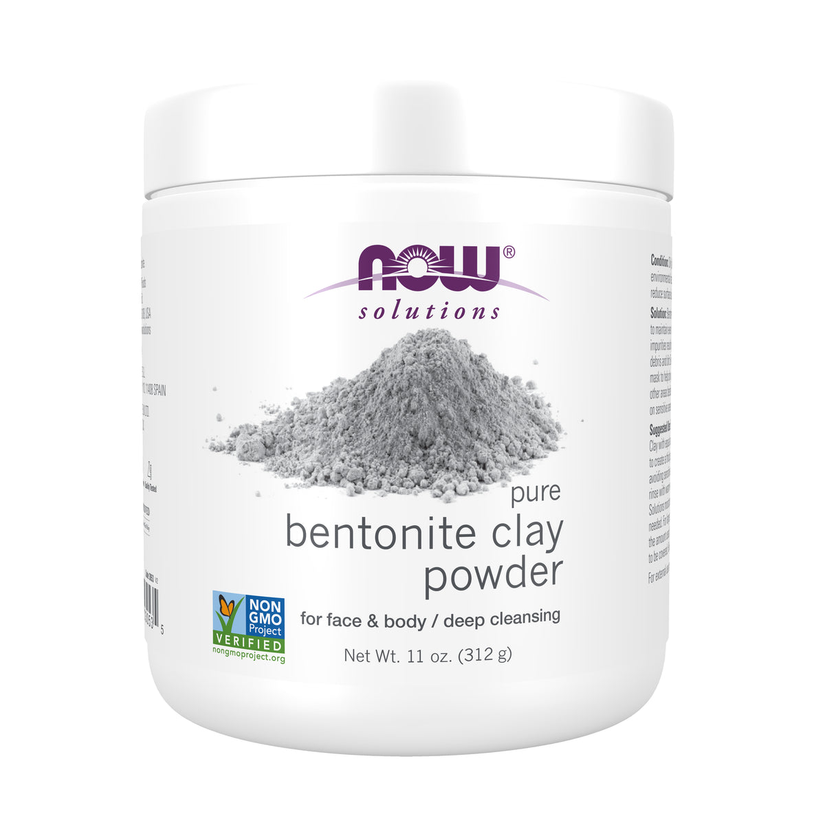 Bentonite Clay Powder - 11 oz.