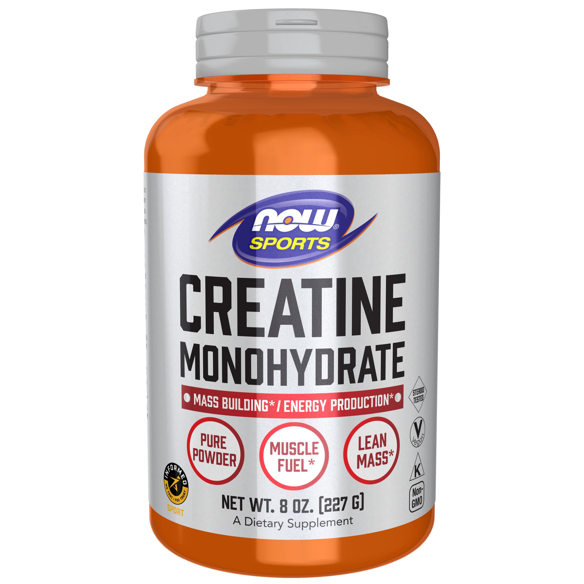 Creatine Monohydrate Powder - 8 oz.